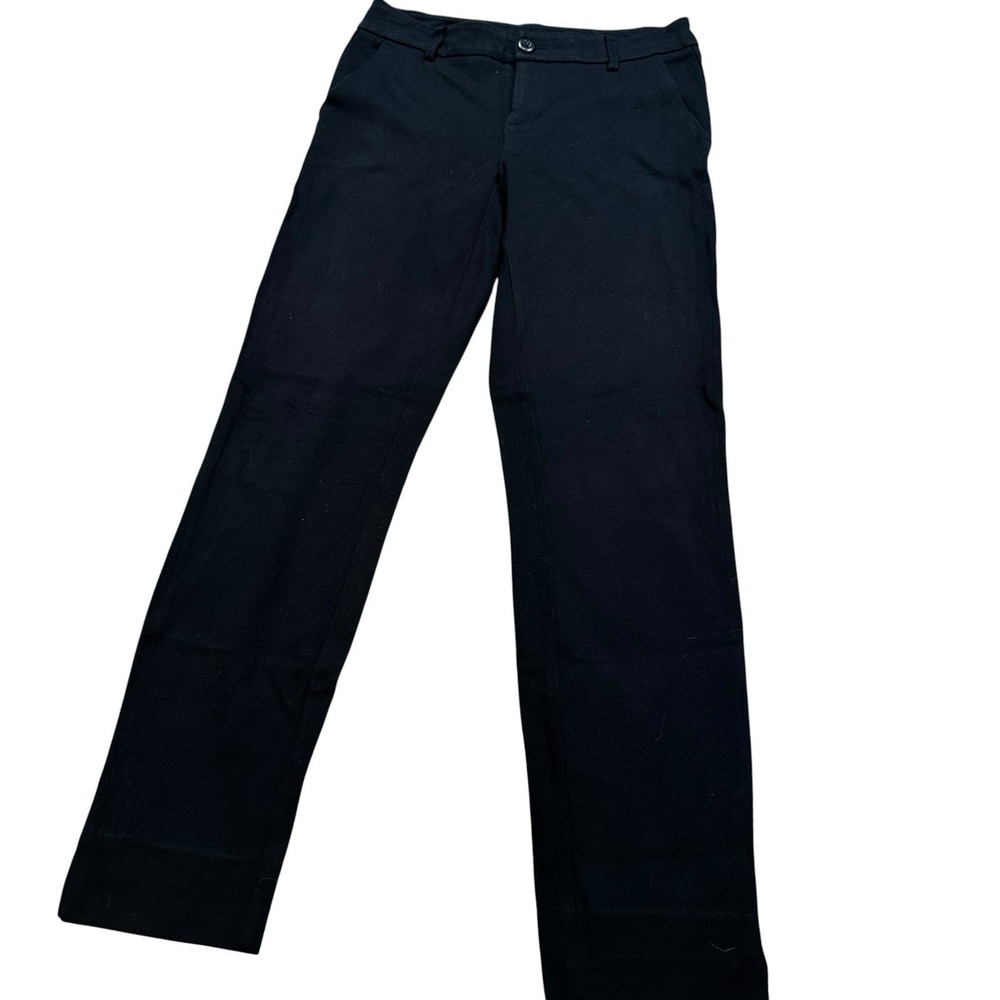 CAbi Women's Black Dress Pants Size 2 Career Office Straight Leg Stretch